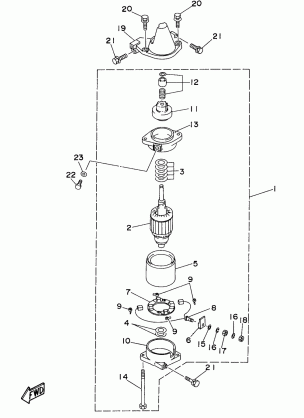 STARTING MOTOR