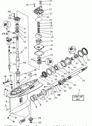 LOWER CASING DRIVE 1