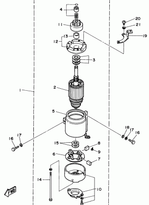 STARTING MOTOR