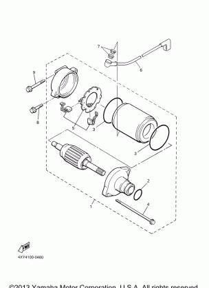 STARTING MOTOR