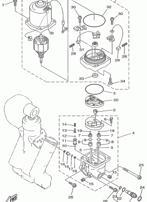 POWER TRIM TILT ASSEMBLY 2