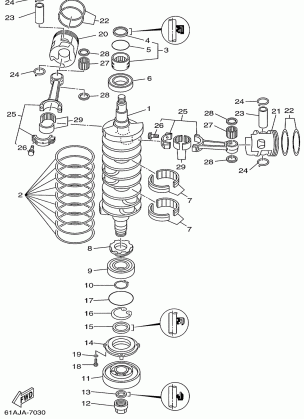 CRANKSHAFT PISTON