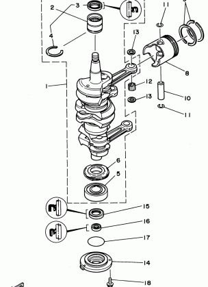 CRANKSHAFT PISTON