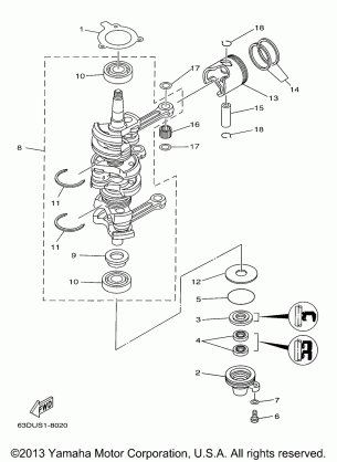 CRANKSHAFT PISTON