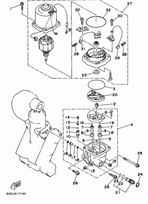 POWER TRIM TILT ASSEMBLY 2