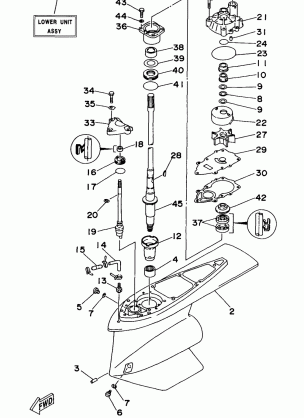 LOWER CASING DRIVE 1