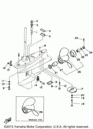 LOWER CASING DRIVE 2