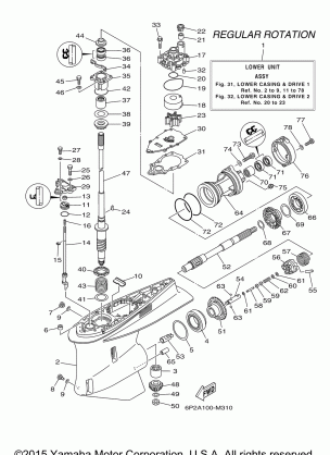 LOWER CASING DRIVE 1