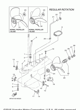 LOWER CASING DRIVE 2