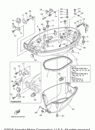 BOTTOM COWLING 1