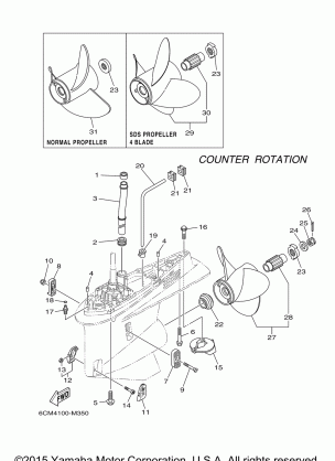 LOWER CASING DRIVE 4