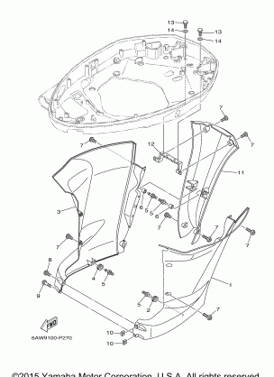 BOTTOM COWLING 3