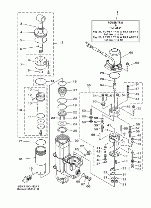 POWER TRIM TILT ASSY 1