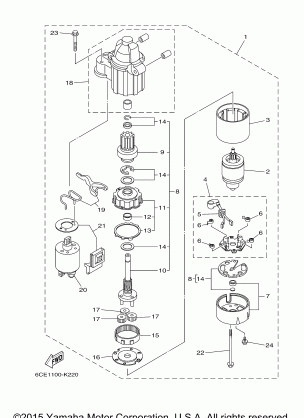 STARTING MOTOR