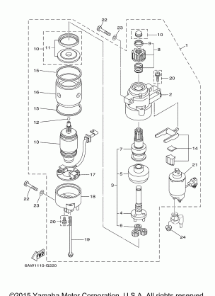 STARTING MOTOR