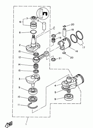 CRANKSHAFT PISTON