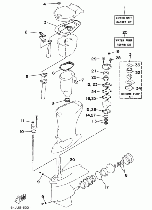 REPAIR KIT 4 (F50 T50)