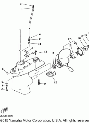 LOWER CASING DRIVE 2  (T50)