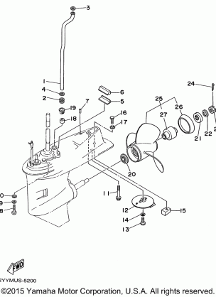 LOWER CASING DRIVE 2 (F50)