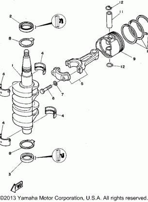 CRANKSHAFT PISTON