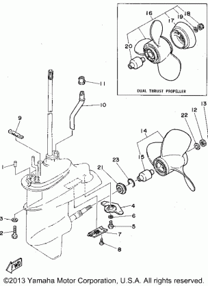 LOWER CASING DRIVE 2