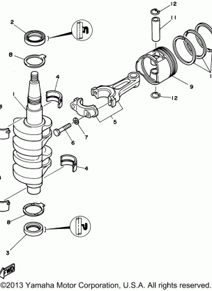 CRANKSHAFT PISTON