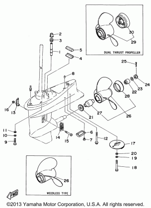 LOWER CASING DRIVE 2