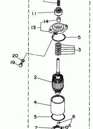 STARTING MOTOR