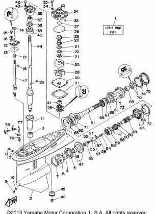 LOWER CASING DRIVE 3 (L130TR)