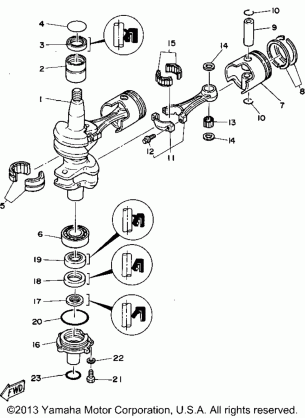 CRANKSHAFT PISTON