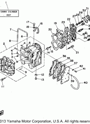 CYLINDER CRANKCASE