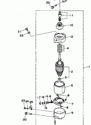 STARTING MOTOR