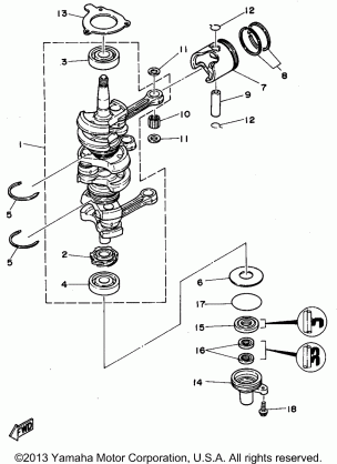 CRANKSHAFT PISTON