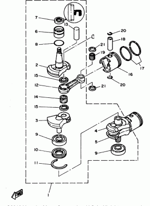 CRANKSHAFT PISTON