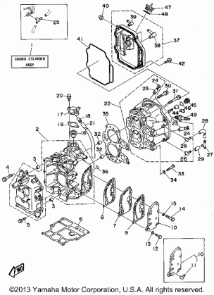 CYLINDER CRANKCASE