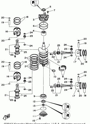 CRANKSHAFT PISTON