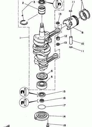 CRANKSHAFT PISTON