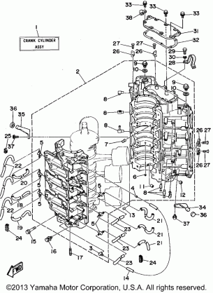 CYLINDER CRANKCASE 1