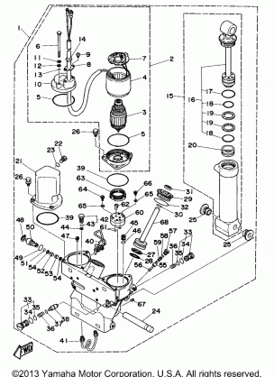 POWER TRIM TILT ASSEMBLY 1