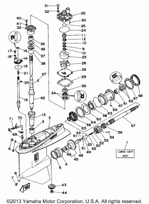 LOWER CASING DRIVE 1