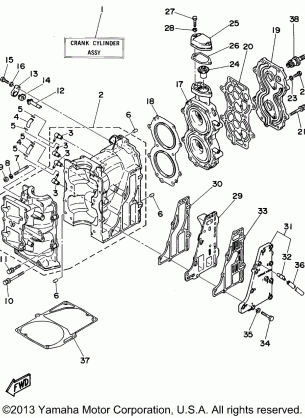 CYLINDER CRANKCASE