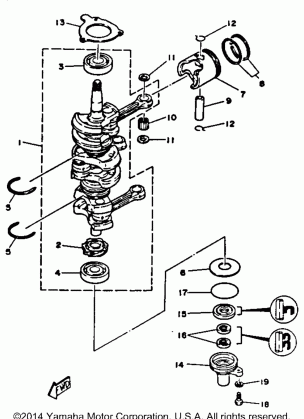 CRANKSHAFT PISTON