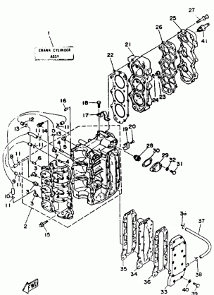 CYLINDER CRANKCASE