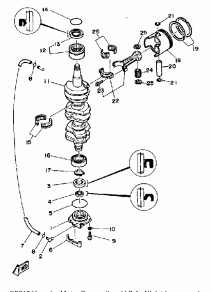 CRANKSHAFT PISTON