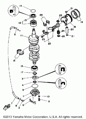 CRANKSHAFT PISTON