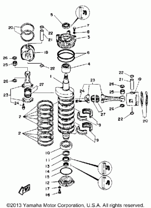 CRANKSHAFT PISTON