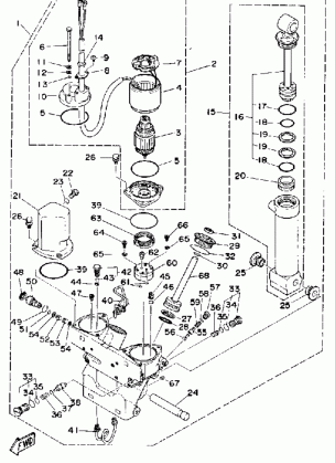 POWER TRIM TILT ASSEMBLY