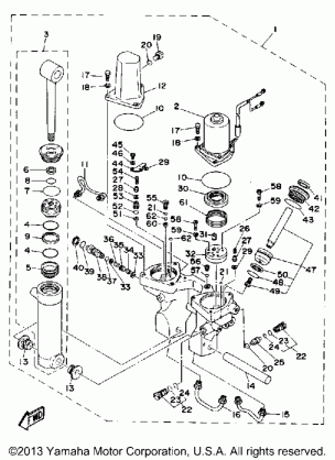 POWER TRIM TILT ASSY