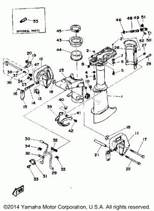 UPPER CASING BRACKET