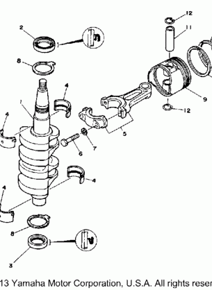 CRANKSHAFT PISTON